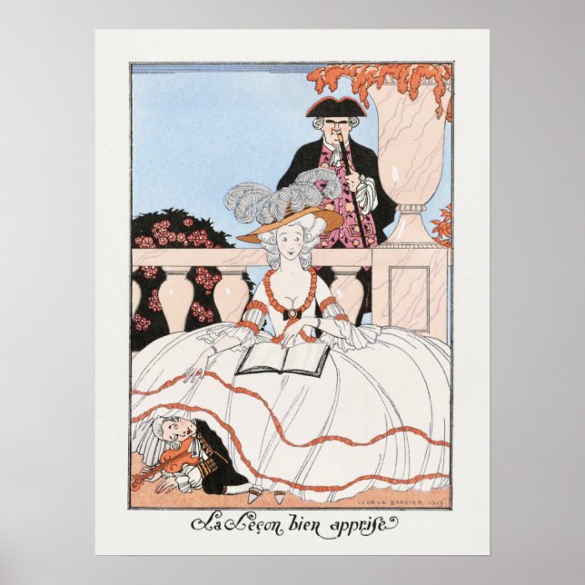 George Barbier Poster (Framsidan)