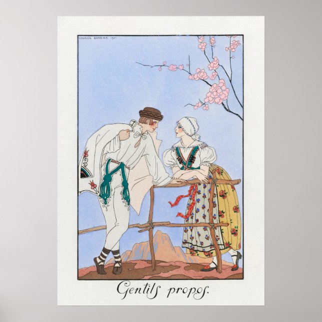 George Barbier Poster (Framsidan)