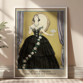 George Barbier Vintage Art Deco konst Poster