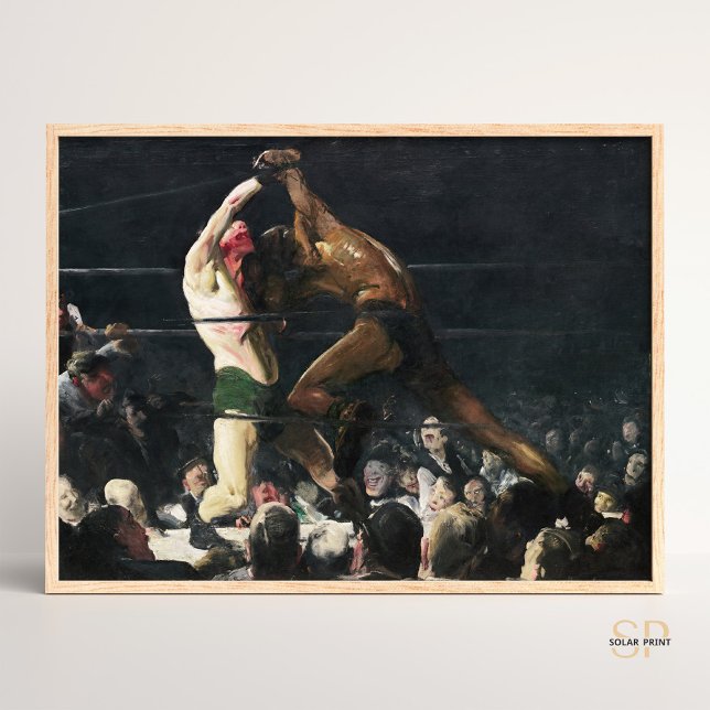 George Bellows Båda ledamöterna i Klubben Painting Poster (Skapare uppladdad)