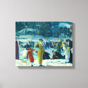 George Bellows - Kärlek of Winter Canvastryck