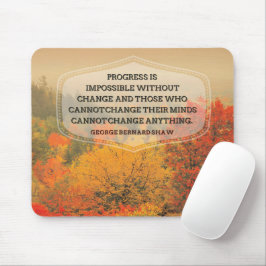 George Bernard Shaw inspirationcitat "Change" Musmatta