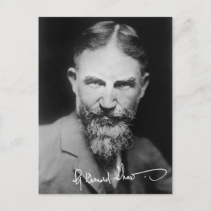 George Bernard Shaw - Porträtt Vykort