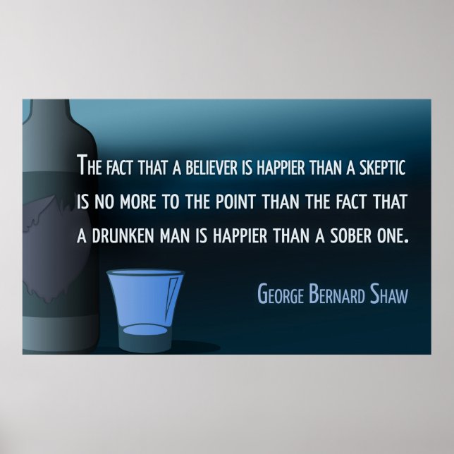 George Bernard Shaw | Poster säkerhet (Framsidan)