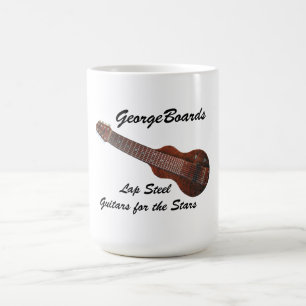 George Boards Lap Steel Guitar Mugg