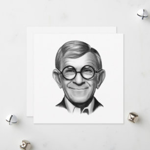 George Burns Julkort