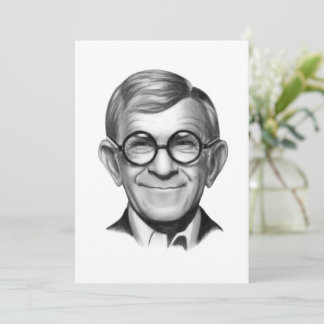 George Burns Julkort