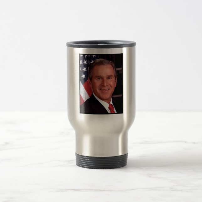 George Bush 43:e amerikanska presidenten Photo Resemugg (Center)