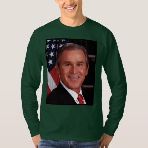 George Bush 43:e amerikanska presidenten Photo T Shirt