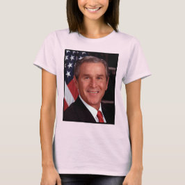 George Bush 43:e amerikanska presidenten Photo T Shirt