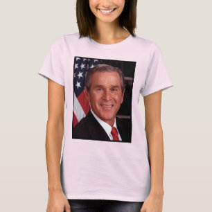 George Bush 43:e amerikanska presidenten Photo T Shirt