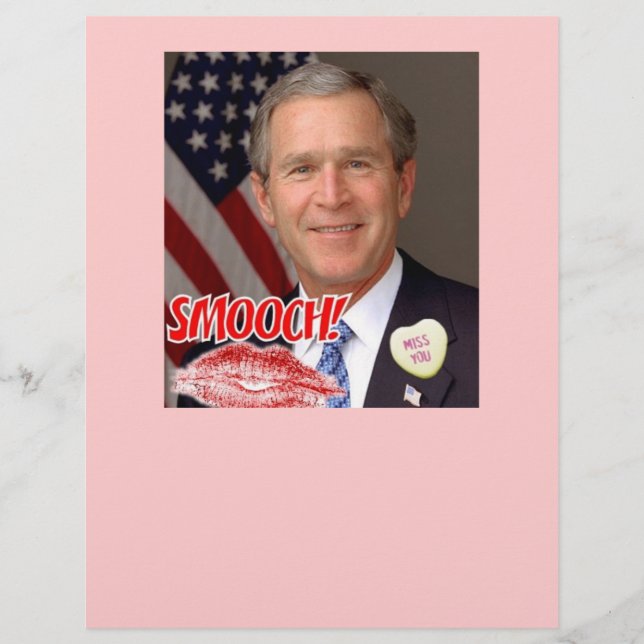 George Bush Alla hjärtans dag (Framsida)