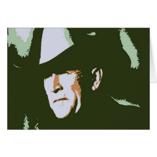 George Bush/Cowboy Hälsningskort