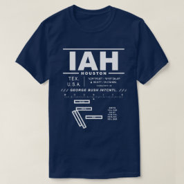 George Bush interkontinental flygplats IAH T-Shirt