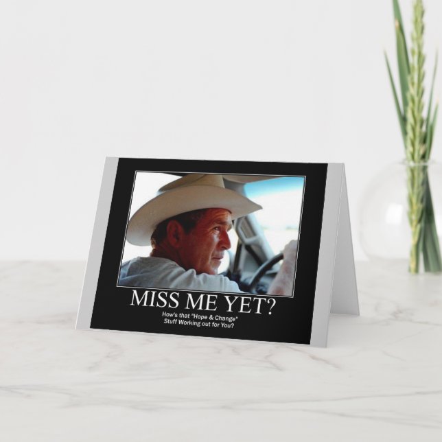 George Bush Kort (Framsida)