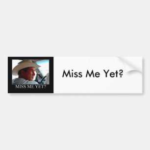 George Bush/miss mig än? Bildekal