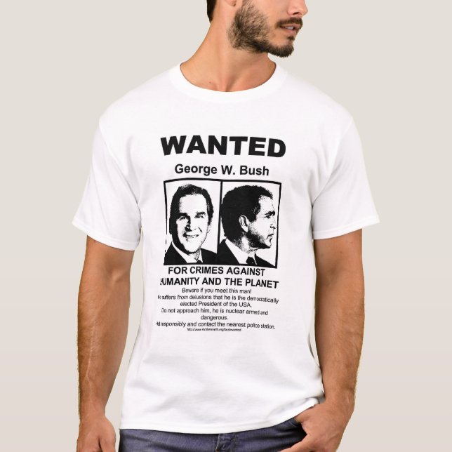George Bush önskade Tee (Framsida)