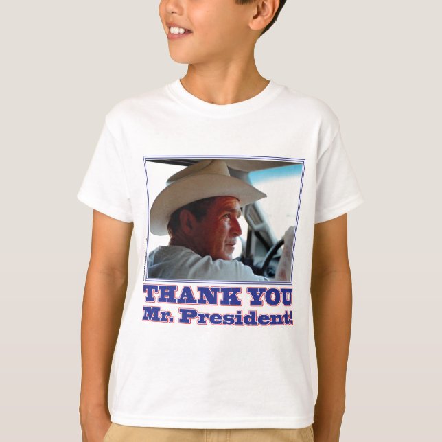 George Bush/Tack! Tröja (Framsida)