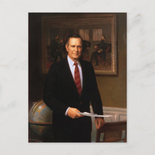 George Bush Vykort