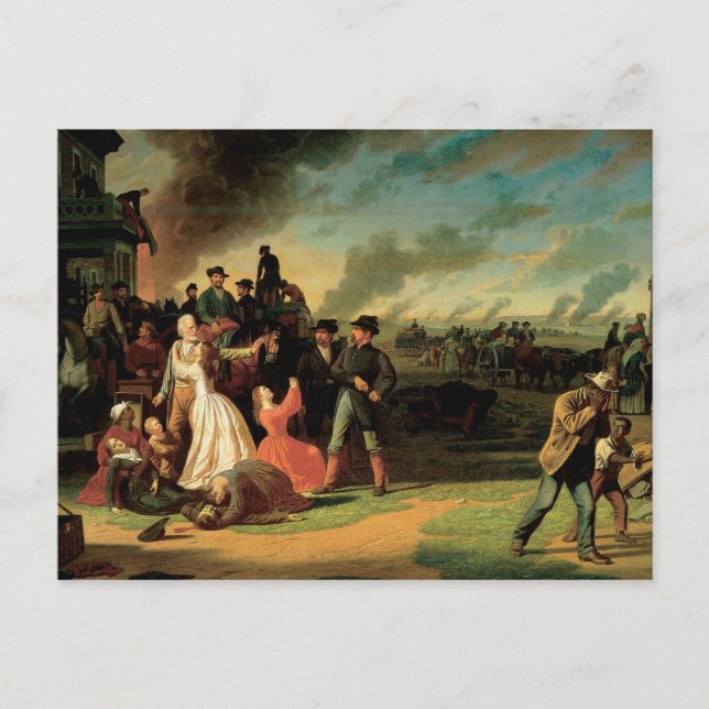 George Caleb Bingham - Order No. 11 Vykort (Framsida)