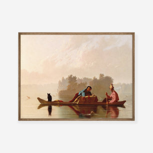 George Caleb Bingham Päls Traders Missouri Poster