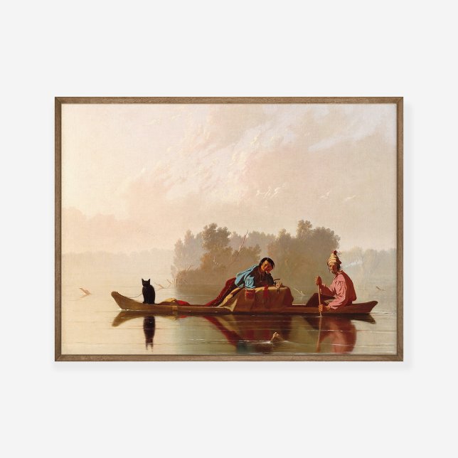 George Caleb Bingham Päls Traders Missouri Poster (Skapare uppladdad)