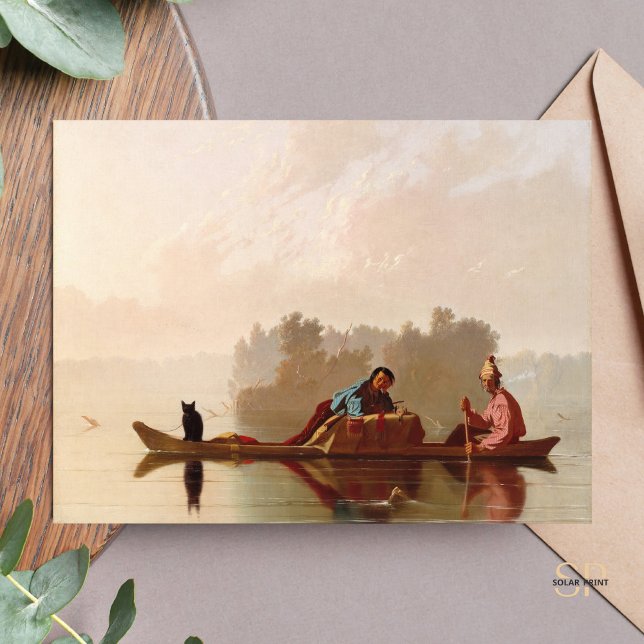 George Caleb Bingham Päls Traders Missouri Vykort (Skapare uppladdad)