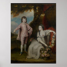George Capel, Viscount Malden och Lady Elizabeth Poster