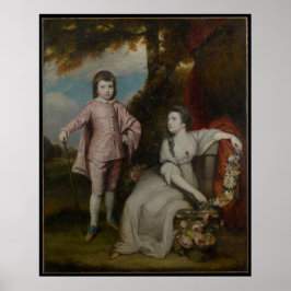 George Capel, Viscount Malden och Lady Elizabeth Poster