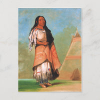 George Catlin, Blackfoot Indian Woman