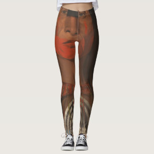 George Catlin Buffalo Bulls Back Tjock 1832 Leggings