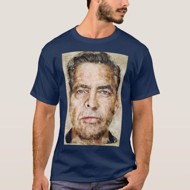 George Clooney T Shirt (Framsida)