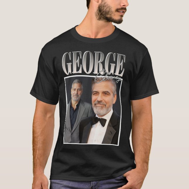 George Clooney   T Shirt (Framsida)