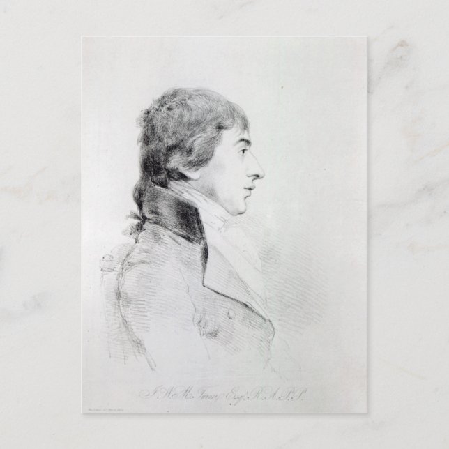 George Dance | Joseph Mallord William Turner R.A Vykort (Framsida)