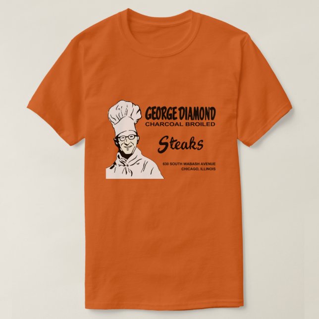 George Diamond Restaurant, Chicago, IL T Shirt (Design framsida)
