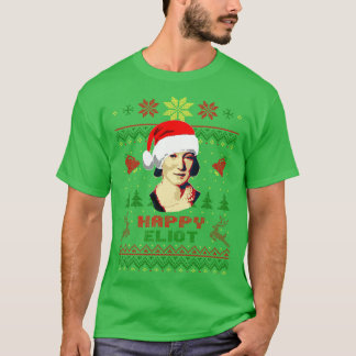 George Eliot Lycklig Eliot T Shirt