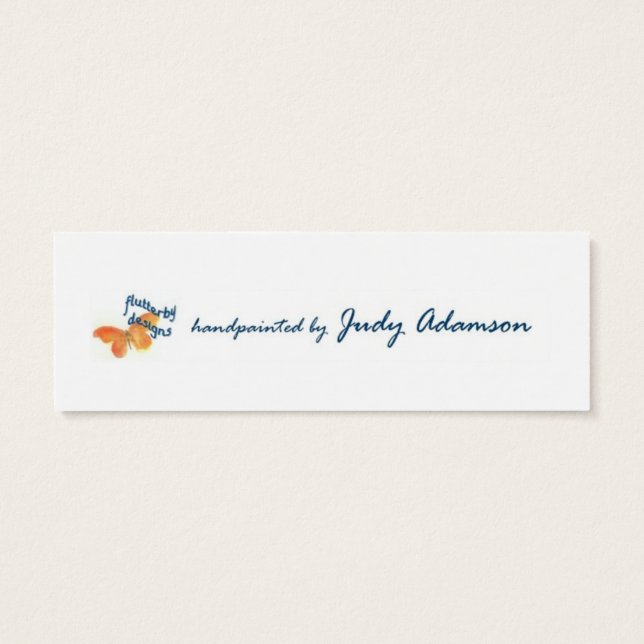 George Eliot Quote Bookmark Litet Visitkort (Baksidan)