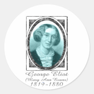 George Eliot Runt Klistermärke
