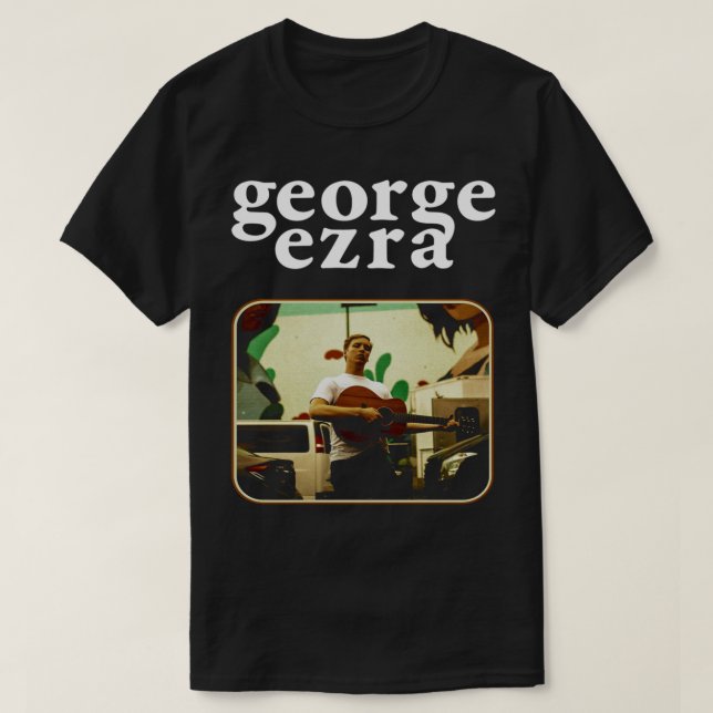 George Ezra Fläkt Music T Shirt (Design framsida)