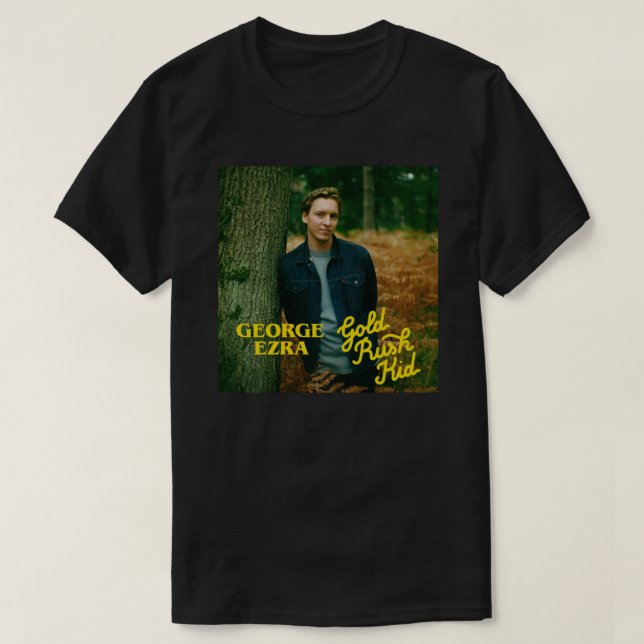 George ezra guld rusning 2023 masep t shirt (Design framsida)
