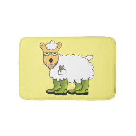 George får badrumsmatta