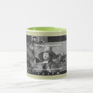George Fox Zooming Coffee Mugg
