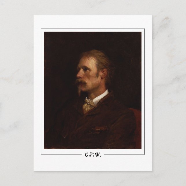 George Frederic Watts #124 - Finkonstkort Vykort (Framsida)