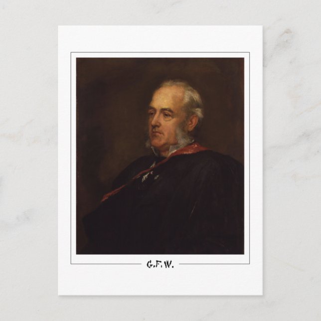George Frederic Watts #182 - Fine Art Postcard Vykort (Framsida)