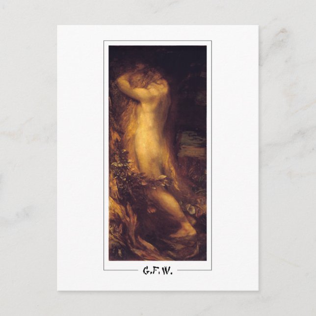 George Frederic Watts #213 - Fine Art Postcard Vykort (Framsida)