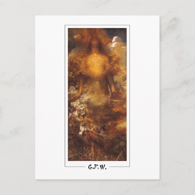 George Frederic Watts #234 - Fine Art Postcard Vykort (Framsida)