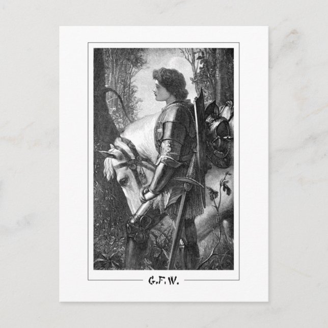 George Frederic Watts #235 - Fine Art Postcard Vykort (Framsida)