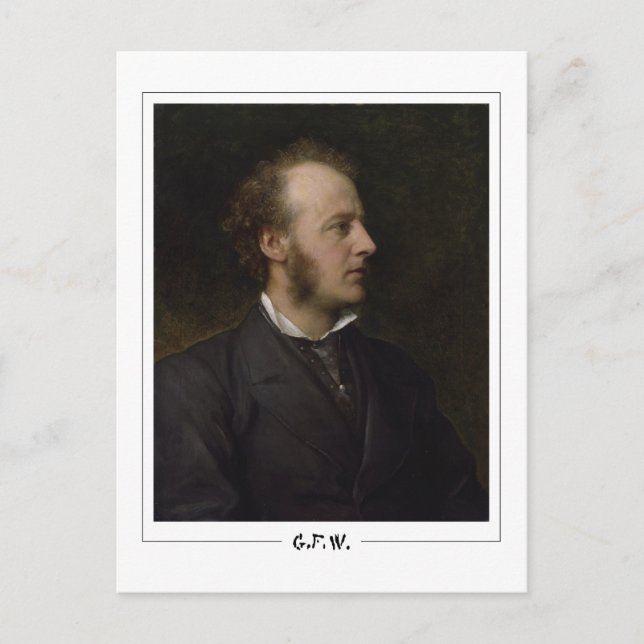 George Frederic Watts #25 - Finkonstkort Vykort (Framsida)