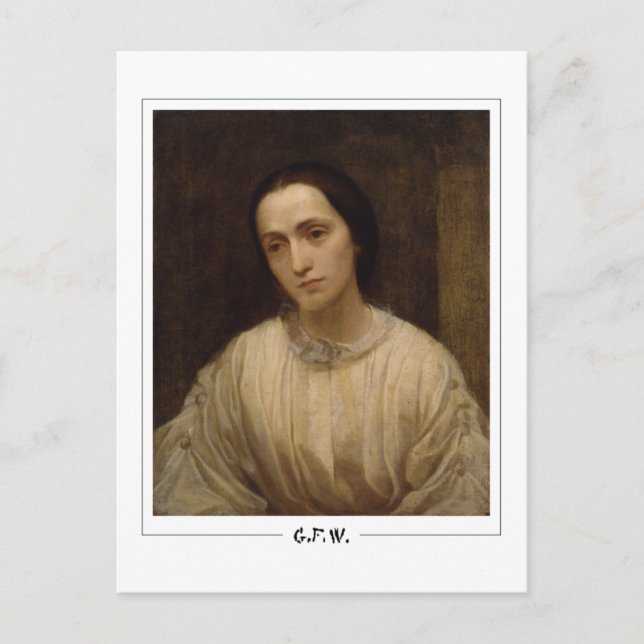 George Frederic Watts #26 - Finkonstkort Vykort (Framsida)