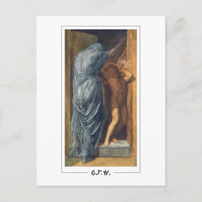 George Frederic Watts #86 - Fine Art Postcard Vykort (Framsida)
